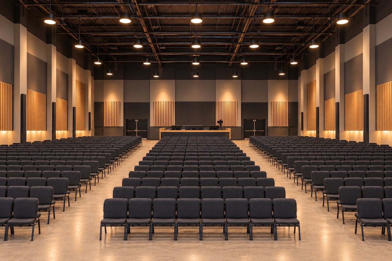 Worship center from the stage