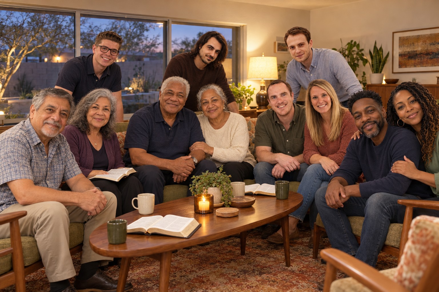 Wright Group: Jerry Wright, Brian Gilbert, Wendy Gilbert, Dick Ross, Sam Hanks, Paul Smith, Joan Ross, Mark Fischer, Julie Fischer, Dot Wright, Tom Miller