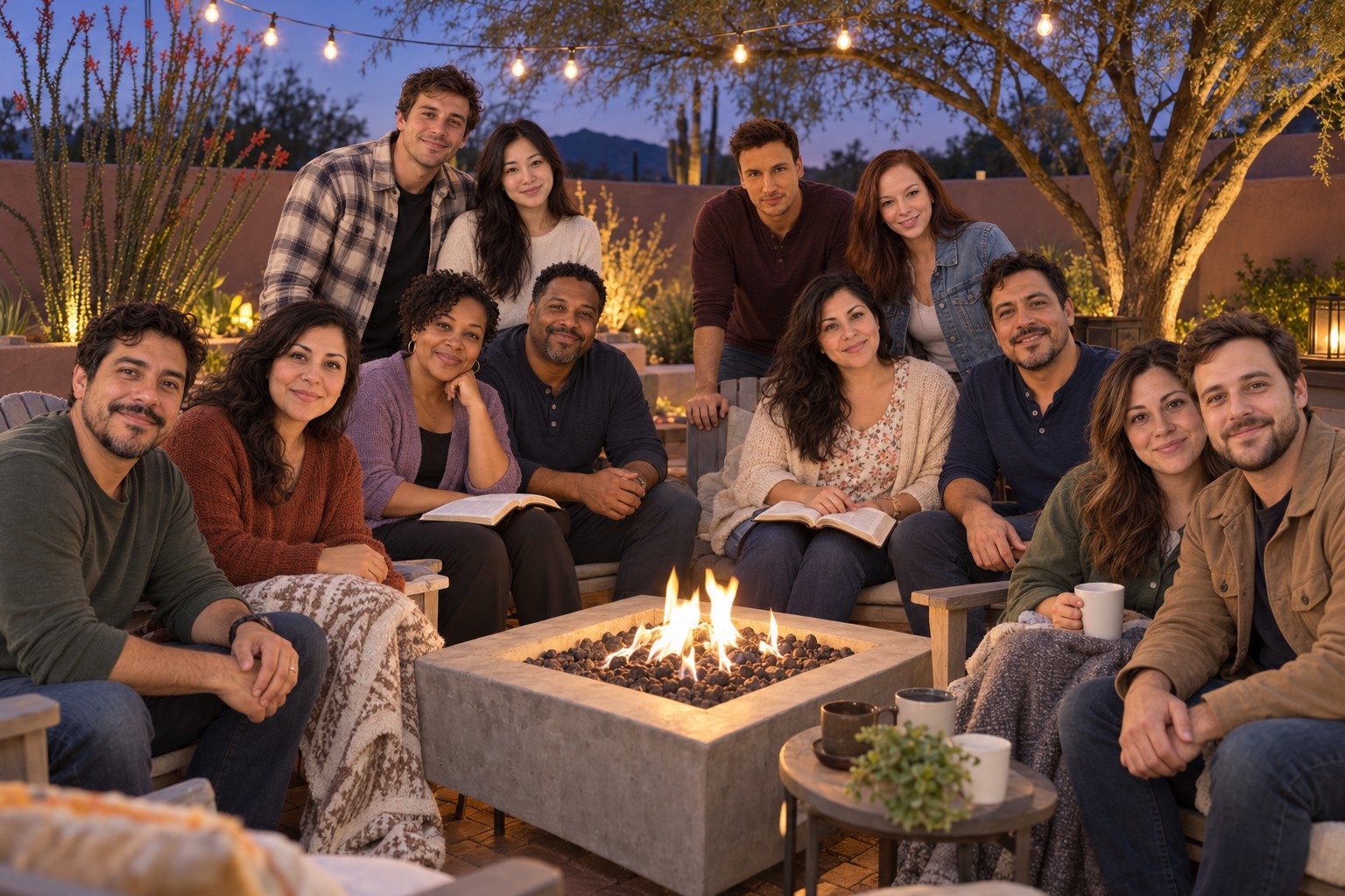 Murphy Group: Patrick Murphy, Erin Murphy, Teresa Ortiz, Jen Rivera, Luis Ortiz, Craig Lowe, Trish Lowe, Hannah Ellis, Jordan Ellis, Mike Rivera, Elena Alvarez, Marco Alvarez